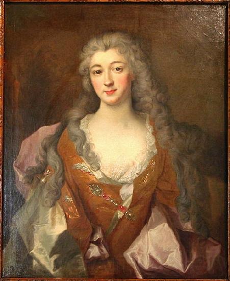Nicolas de Largilliere Portrait dune femme en buste France oil painting art